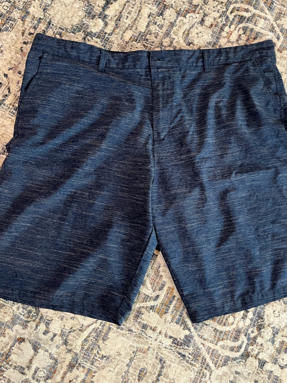 OpI Men's Navy Blue Performance Shorts